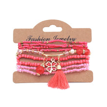 9pcs/set Brand Multilayer Seed Beads Bracelet