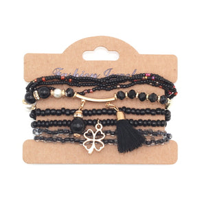 9pcs/set Brand Multilayer Seed Beads Bracelet