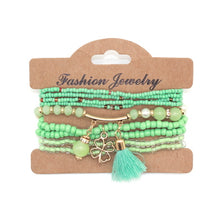 9pcs/set Brand Multilayer Seed Beads Bracelet