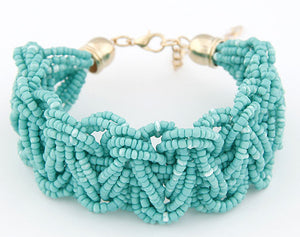 Exaggerated Chain 6 Colors Woman Bracelet