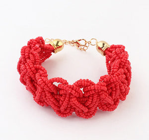 Exaggerated Chain 6 Colors Woman Bracelet