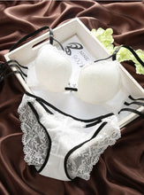 Summer w cup sexy lace bra set