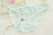 Push Up Gather Underwear Female Embroidered Bra Set