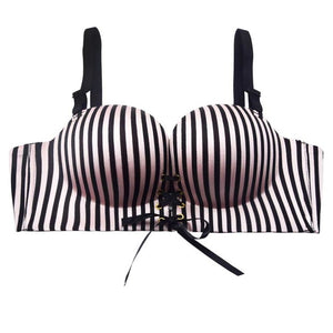 Stripped/Plain Padded Push Up Bra