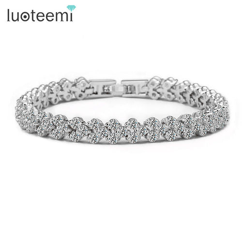 LUOTEEMI Hot Selling Roman Chain Bracelet