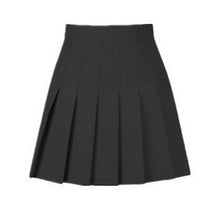 American School Style elegant half Pleated mini Skirt