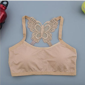 Full Lace Straps Backing butterfly Bra