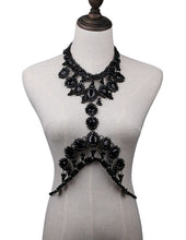 Exquisite Bodychain Vintage crystal necklaces