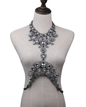 Exquisite Bodychain Vintage crystal necklaces