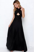 Hot Halter  Maxi Sundress Floor-Length High Waist Vestido