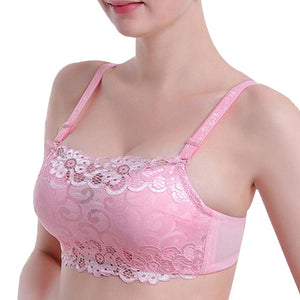 Anti Emptied Underwire Support Chest Bra