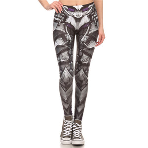 New BARBARIAN Skull Leggings