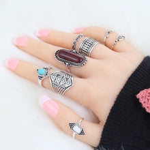 Women Ethnic Antique Silver/Gold  Retro Rings