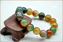 Diy Nature  Natural Emerald Stones Pulseras Bracelet