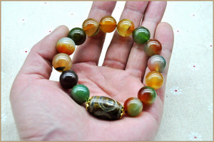 Diy Nature  Natural Emerald Stones Pulseras Bracelet