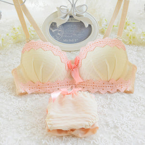 cotton push up underwear bras suit