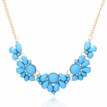 New Elegant Flower Crystal Choker Necklace