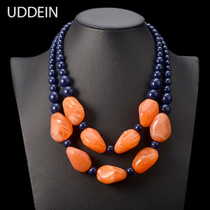 UDDEIN bohemian maxi necklace