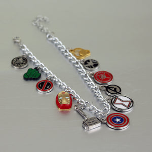 The Avengers 3 charm Bracelet