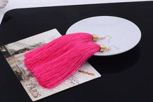 Ethnic Long Tassel Earrings