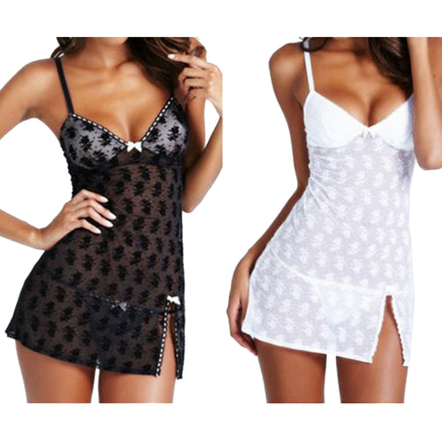 Plus Size Sleepwear Women Lingerie Dress