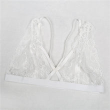 white underwear women bralette lace bra set