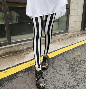 Grid Fashion Design Leggings