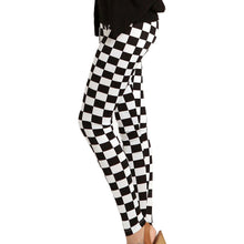 Grid Fashion Design Leggings