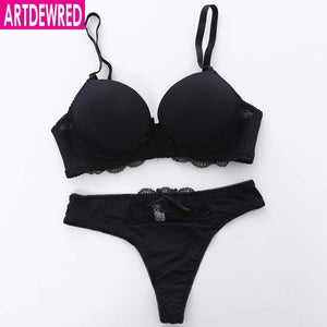 Seamless One Piece Intimates Bras & Brief Set