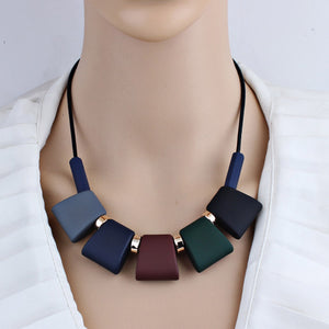 Colorful Beads Choker Necklace For Women