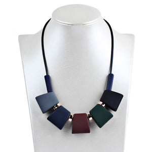 Colorful Beads Choker Necklace For Women