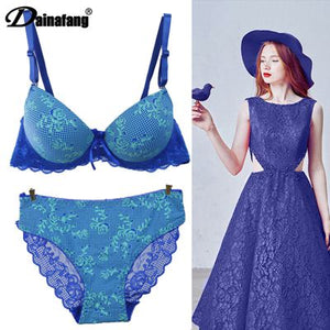 Luxury High-End Push Up Women Bra Set