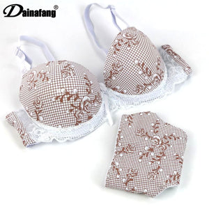 Luxury High-End Push Up Women Bra Set