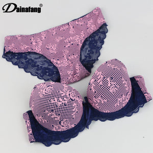 Luxury High-End Push Up Women Bra Set