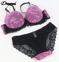 Luxury High-End Push Up Women Bra Set