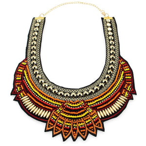 MANILAI Fashion Handmade Ethnic Choker Necklace