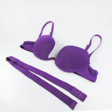 Deep U Low Cut Push Up Women Lingerie Bra Set