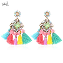 Badu Pink Tassel Earring