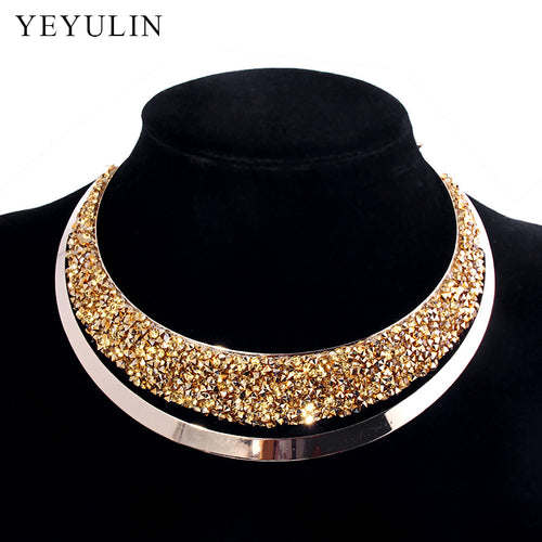 Luxury Full Crystal Choker Necklace