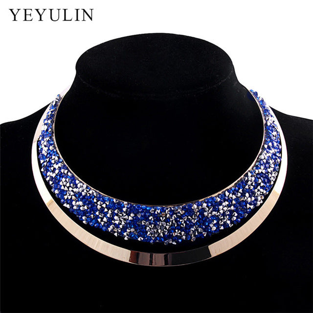 Luxury Full Crystal Choker Necklace