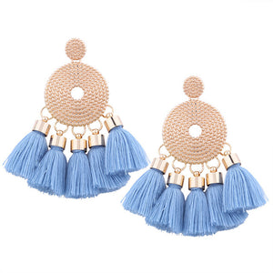 Handmade Fringed Earrings