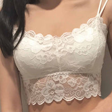 Female Lace Strap Wrapped Chest Shirt Top