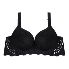 wireless adjust-strap 3/4 cup plus size seamless bra