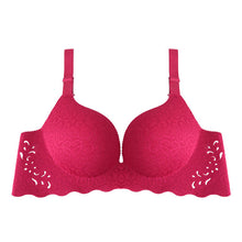 wireless adjust-strap 3/4 cup plus size seamless bra