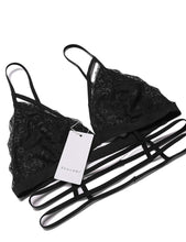 Push up Adjustable Strap Backless String  Bra Brief Set