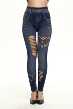 High waist thin printing Slim Leggings