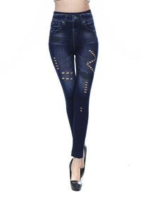 High waist thin printing Slim Leggings