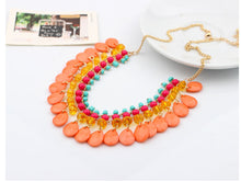 Bohemian Beads Small Fresh Water Droplets Necklace