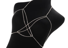 Full Rhinestone Body Fashion Chain Necklace