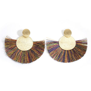 Long Fringed Earrings